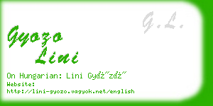 gyozo lini business card